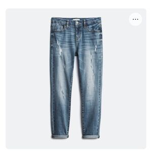 Stylish Distressed Blue Women's Jeans